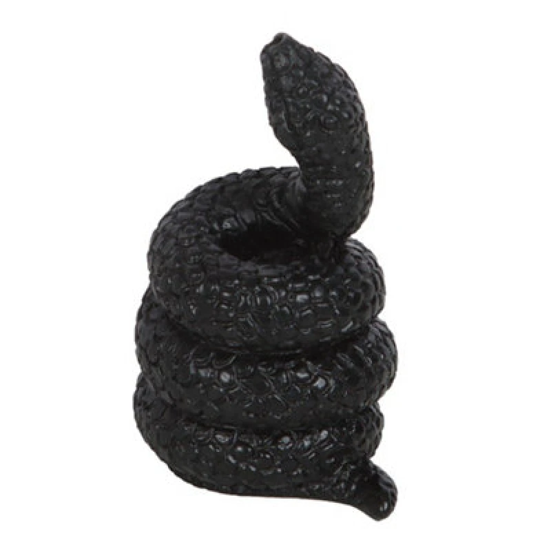 Image of Something Different Something Different Snake Incense Holder in Black One Size Unisex 5063574667418