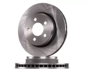 Image of RIDEX Brake disc JEEP,DODGE 82B1264 52109938AB,52109938AB,K52109938AB Brake rotor,Brake discs,Brake rotors