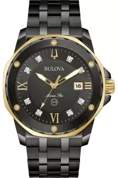 Image of Gents Bulova Marine Star Mens Series 'A' 3H Diamond Watch 98D176