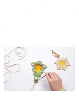 Image of Kitchencraft Sweetly Does It Christmas Stained Glass Window Cookie Cutters