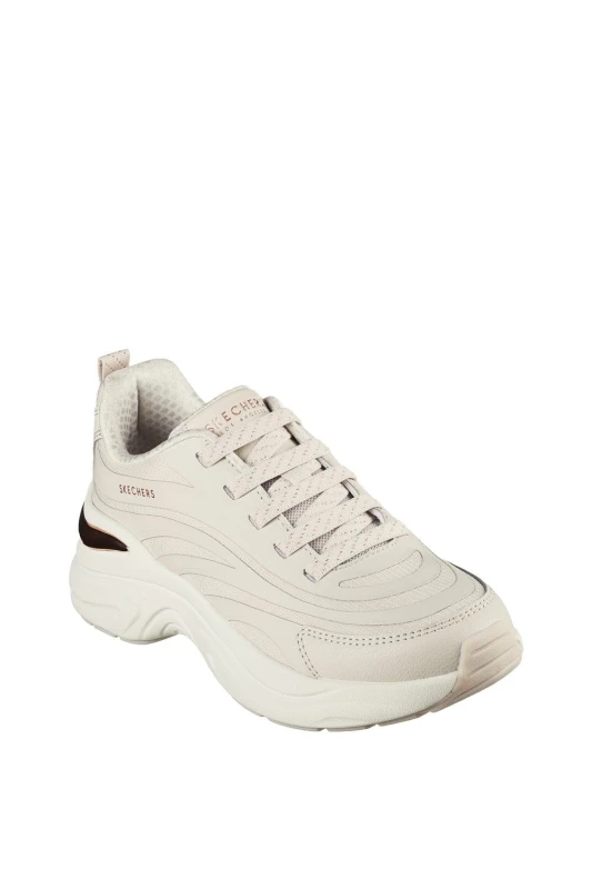 Image of Skechers Womens Hazel Step N Flow Trainer UK Size 8 (EU 41) Natural SKE2339-NAT-8