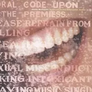 Image of Supposed Former Infatuation Junkie by Alanis Morissette CD Album