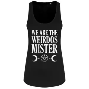 Image of Grindstore Womens/Ladies We Are The Weirdos Mister Floaty Tank (Large (UK 12-14)) (Black)