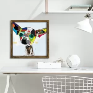 Image of MZM471 Multicolor Decorative Framed MDF Painting