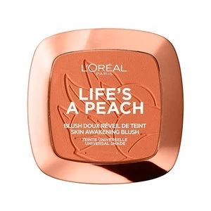 Image of L Oreal Paris Life s a Peach Blush Powder Peach Pink