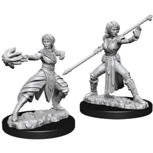 Image of Dungeons & Dragons Nolzur's Marvelous Unpainted Miniatures - Female Half-Elf Monk