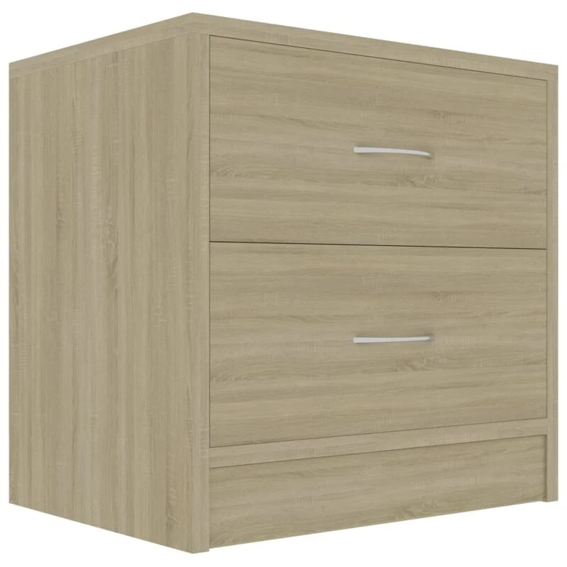 Image of VIDAXL Bedside Cabinet Sonoma Oak 40x30x40cm Engineered Wood Vidaxl 801041