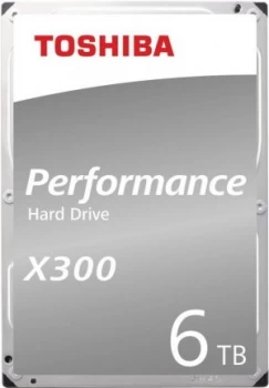 Image of Toshiba X300 Hard Drive 6TB SATA 6Gb/ s