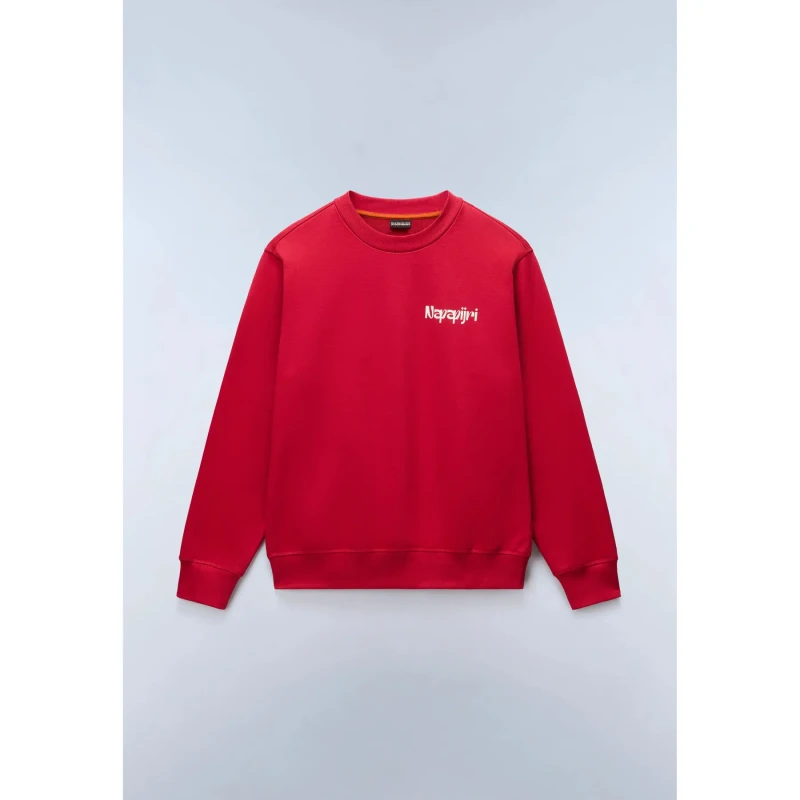 Image of French terry sweatshirt Napapijri Sol Rouge Male XL