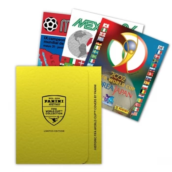 Image of Panini Heritage FIFA World Cup Football Sticker Collection Lithographic Prints - Limited Edition