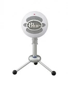 Image of Blue Snowball USB Microphone - White