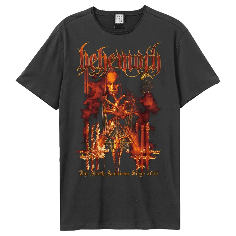 Image of Amplified Amplified Men Puppet Master Behemoth T-Shirt in Charcoal Size: 3X-Large Charcoal XXXL Male 5063750277226