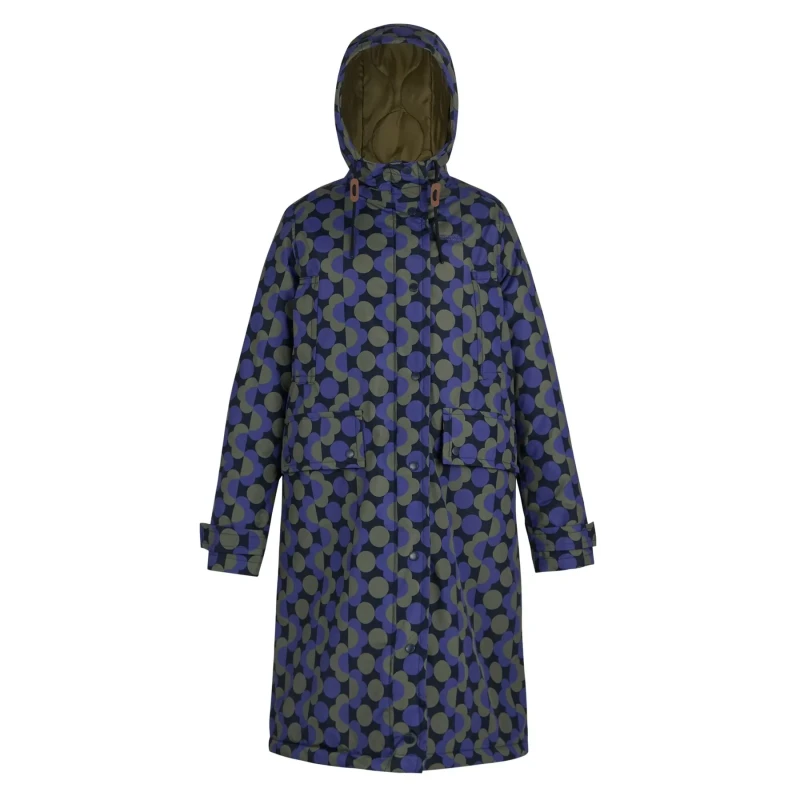 Image of Womens parka Regatta Oria Kiely Bleu Female 40