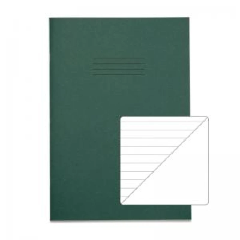 Image of Rhino Standard EX68167 A4 75gm2 48-Page Plain and 8mm Ruled Exercise 128090