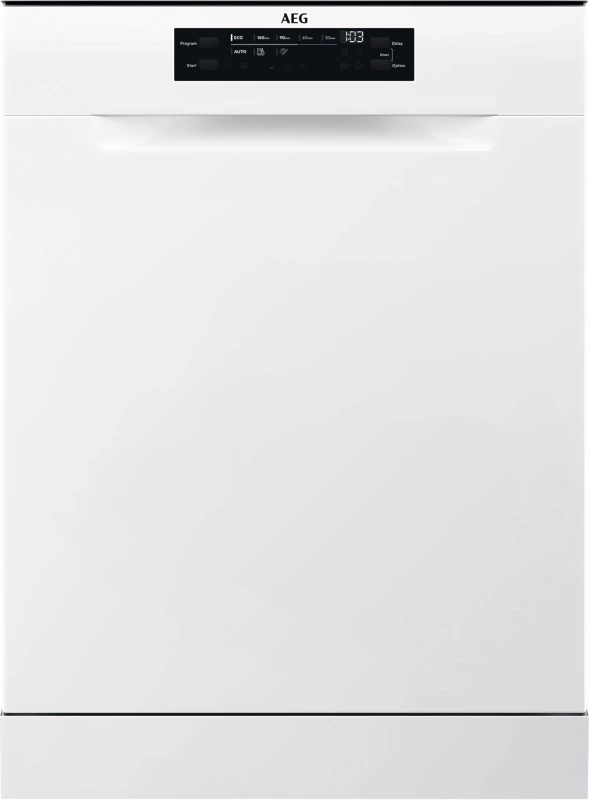 Image of AEG SatelliteClean Dishwasher Freestanding White 13 Place C Rated FFB64627ZW FFB64627ZW White