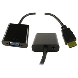 Image of HDMI TO VGA Adaptor + Audio