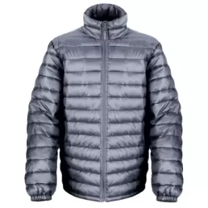 Image of Result Mens Ice Bird Padded Winter Jacket (Water Repellent & Windproof) (M) (Frost Grey)