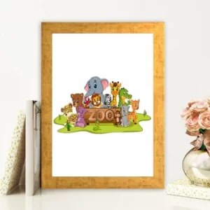 Image of AC489600040 Multicolor Decorative Framed MDF Painting