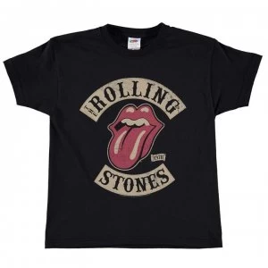Image of Official Rolling Stones T Shirt Juniors - Tour 78