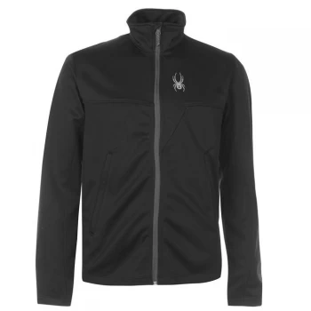 Image of Spyder Ryder Midlayer Jacket Mens - Black