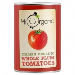 Image of Mr Organic Organic Whole Plum Tomato 400g