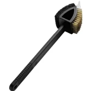 Image of 10900 Long Handled 3-in-1 Barbecue Grill Brush - Landmann