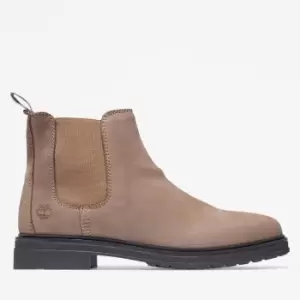 Image of Timberland Hannover Hill Chelsea Boot For Her In Beige Or Grey Beige, Size 4
