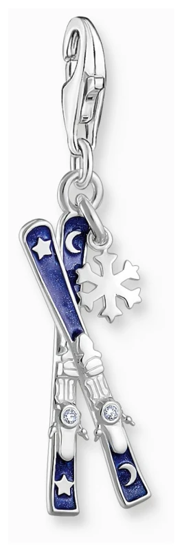 Image of Blue Ski charm 2059-041-32