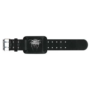 Image of Darkthrone - Logo Leather Wrist Strap