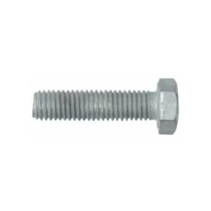 Image of Qualfast M14X35 Hex Head Set Screw O/S Thread H/D Galvanised ISO4017 (GR-8.8)