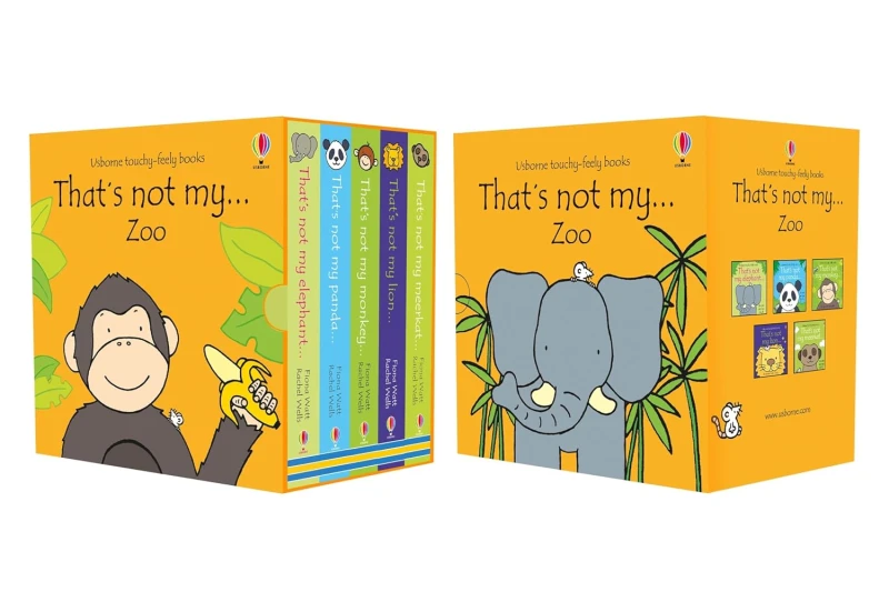Image of Usborne Thats not my Zoo Collection 5 Books Box Set Elephant, Panda, Meerkat Usborne Publishing Ltd Books