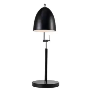 Image of Alexander Dome Table Lamp Black, E27
