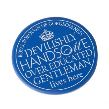 Image of Round Coaster Handsome Gentleman By Heaven Sends