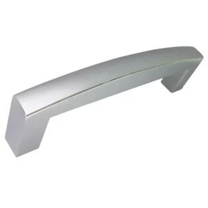 Image of BQ Satin Nickel effect Square Furniture pull handle Pack of 1