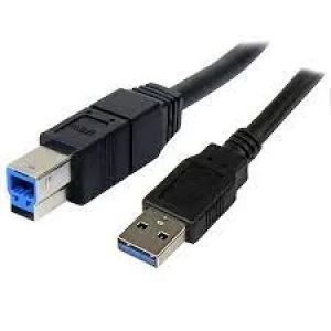 Image of 3m USB 3.0 A To B Cable Black