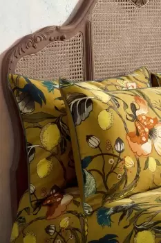 Image of Morton 200TC Floral Premium Cotton Sateen Pair of Pillowcases