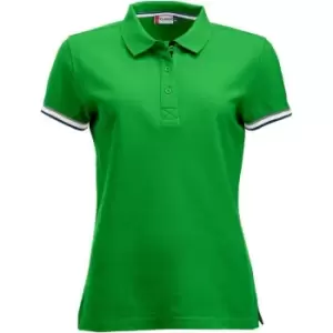 Image of Clique Womens/Ladies Newton Polo Shirt (M) (Apple Green)