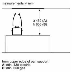 Image of Neff D65XAM2S0B N70 60cm Integrated Design Cooker Hood in Black