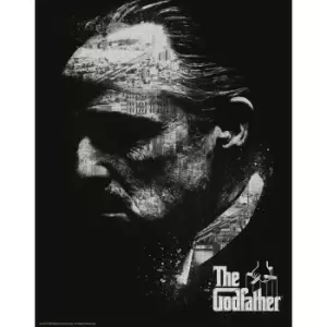 Image of The Godfather Limited Edition Art Print - Black