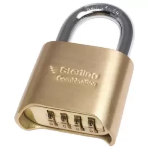 Image of CPL151 Combination Padlock Brass 50mm - Sterling