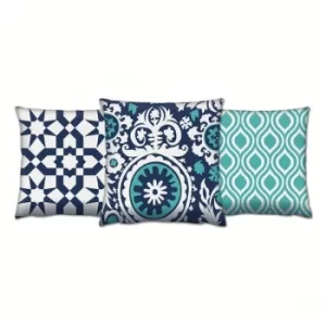 Image of AC-4088-4699-4230 Multicolor Cushion Set (3 Pieces)