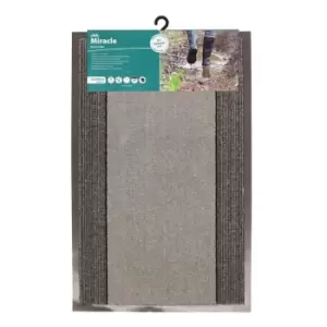 Image of JVL Miracle Barrier Mat, 60x90cm - Grey