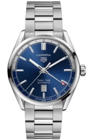 Image of TAG Heuer Watch Carrera Calibre 7 Twin Time Automatic Mens