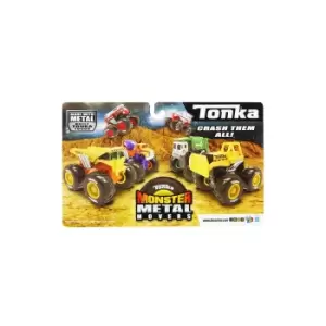 Image of Tonka Monster Metal Movers Emergency Fleet Combo Pack