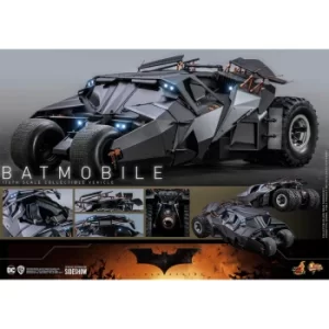Image of Hot Toys The Dark Knight Trilogy Movie Masterpiece Action Figure 1/6 Batmobile 73cm Batman Begins