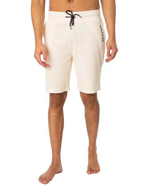 Image of Tommy Hilfiger Lounge Logo Sweat Shorts Calico S