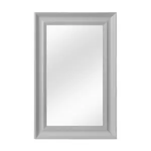 Image of Premier Housewares Urban Wall Mirror - Matt Grey