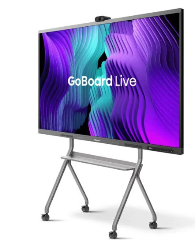 Image of Hisense 65MR6DE 65" Interactive Touch Screen Whiteboard with Integrated 4K Camera (Stand Not Included) 65MR6DE