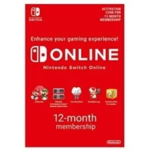 Image of Nintendo Switch Online 12 Months Subscription Membership