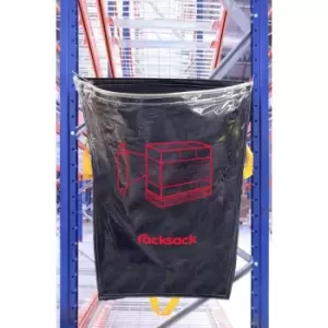 Image of Clear Racksack Shrinkwrap Logo - Pack 5